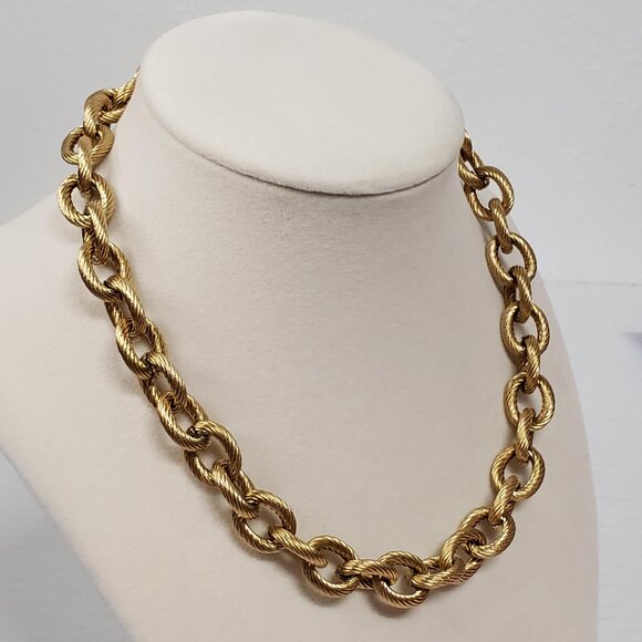 Cuban Geometry Stainless Steel Gold Plated Chain Classy Elegant High Quality - Picture 5 of 7
